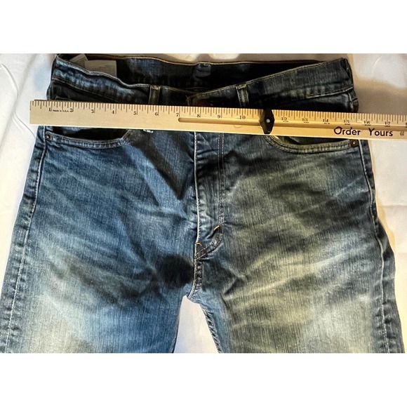 Men's Levis 505 Slim Fit‎ Straight Leg Jeans Tag Size 32x32 - Picture 3 of 8